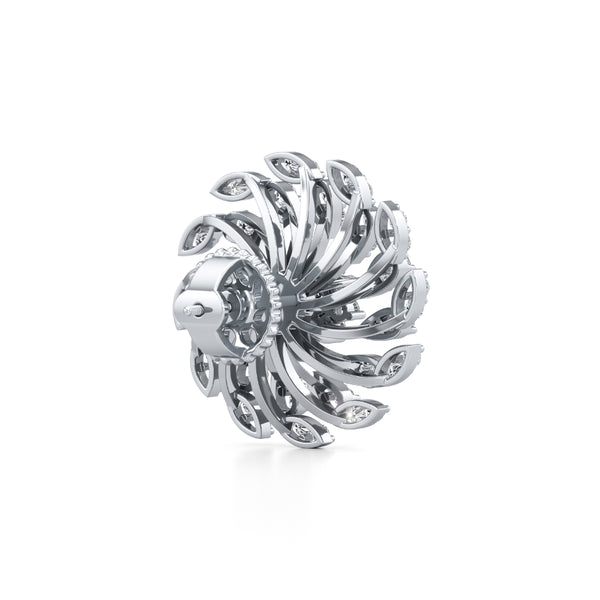 Charkha Garden Diamond Earrings