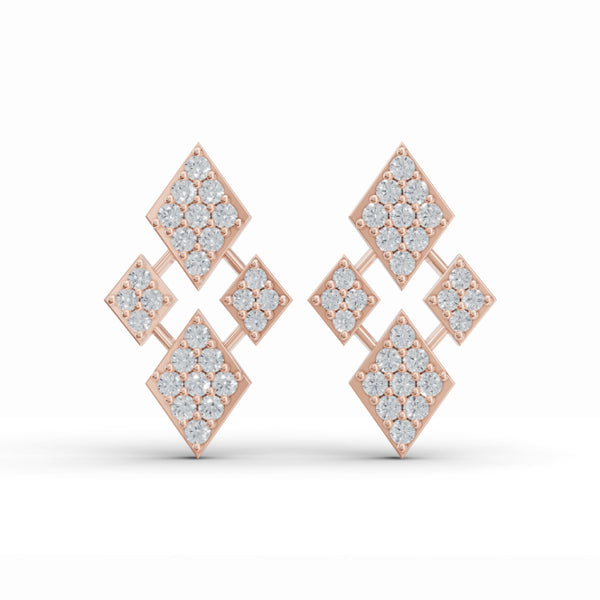 Diamond Cluster Constellation Studs
