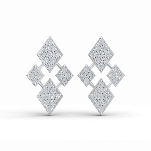 Diamond Cluster Constellation Studs