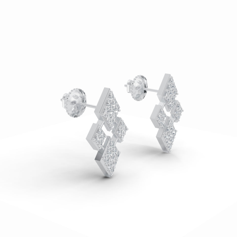 Diamond Cluster Constellation Studs