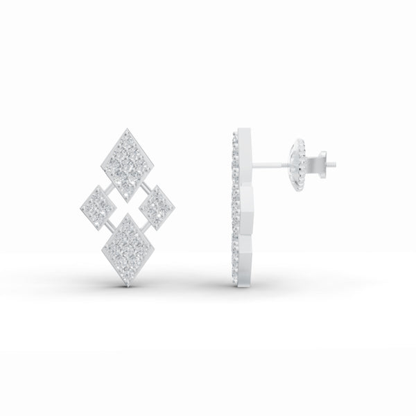 Diamond Cluster Constellation Studs
