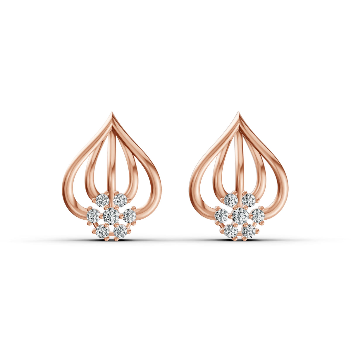 Eternal Bloom Diamond Earrings