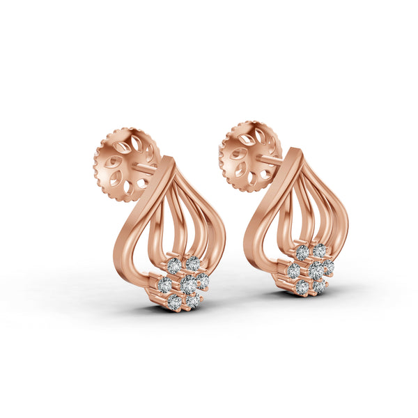 Eternal Bloom Diamond Earrings