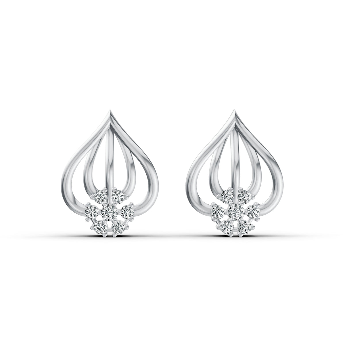 Eternal Bloom Diamond Earrings