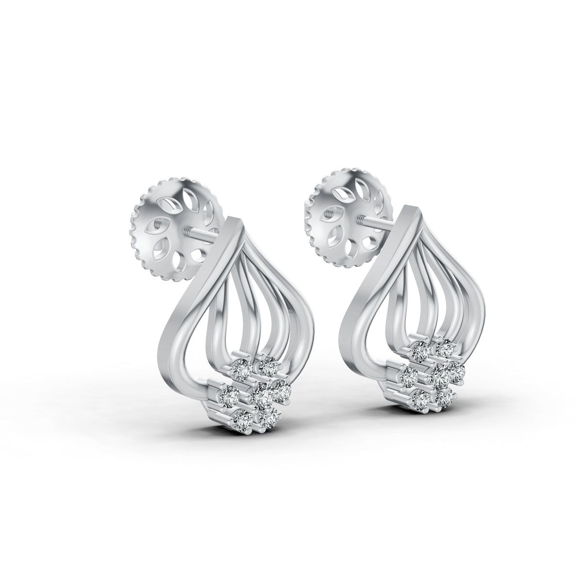 Eternal Bloom Diamond Earrings