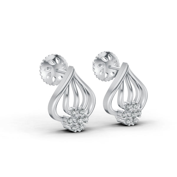 Eternal Bloom Diamond Earrings