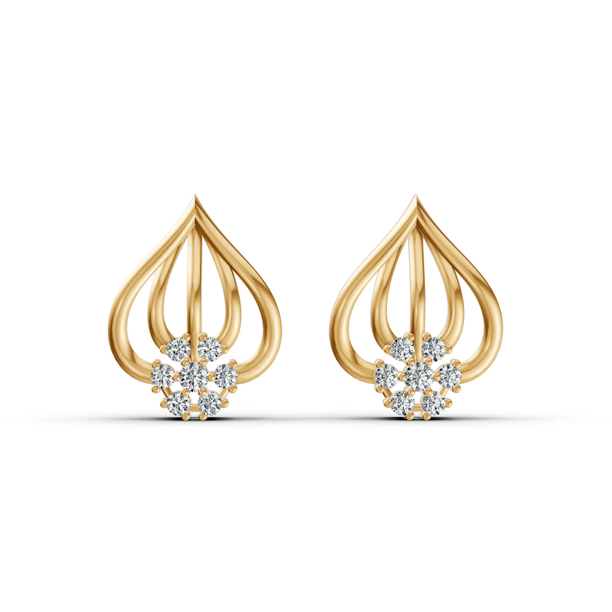 Eternal Bloom Diamond Earrings