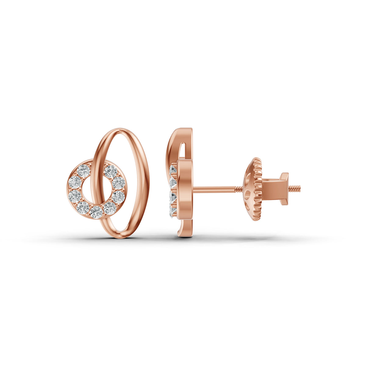 Eternal Link Diamond Earrings