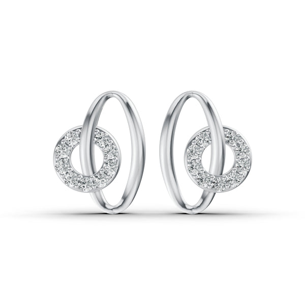 Eternal Link Diamond Earrings
