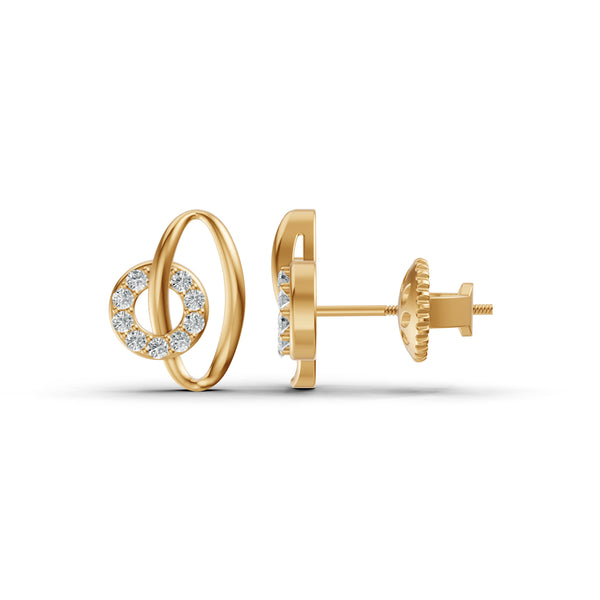 Eternal Link Diamond Earrings