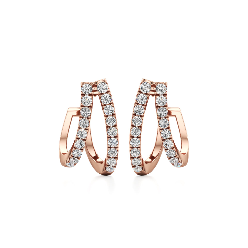 Huggie Love Diamond Earrings