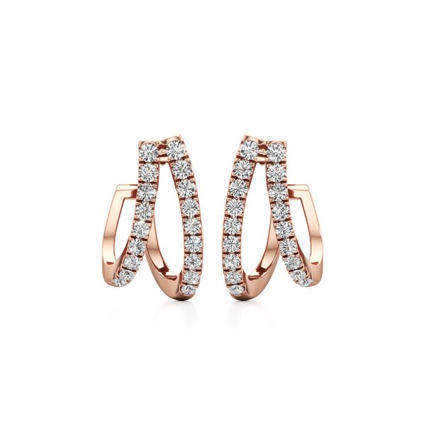 Huggie Love Diamond Earrings