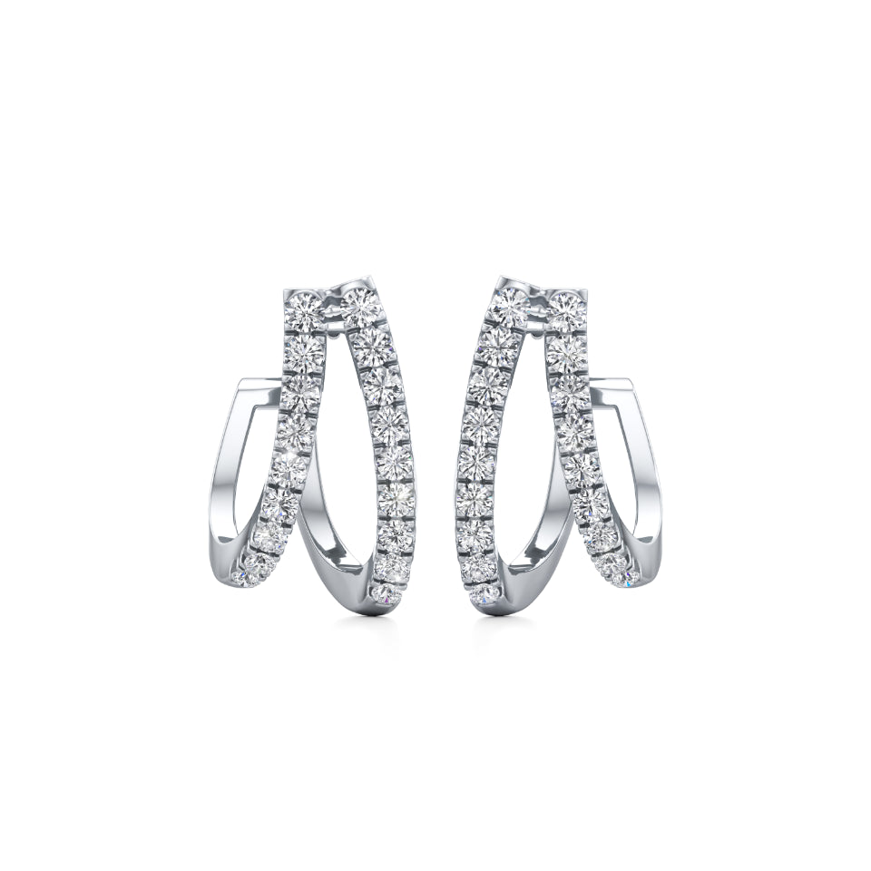 Huggie Love Diamond Earrings