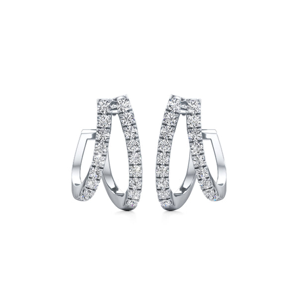 Huggie Love Diamond Earrings