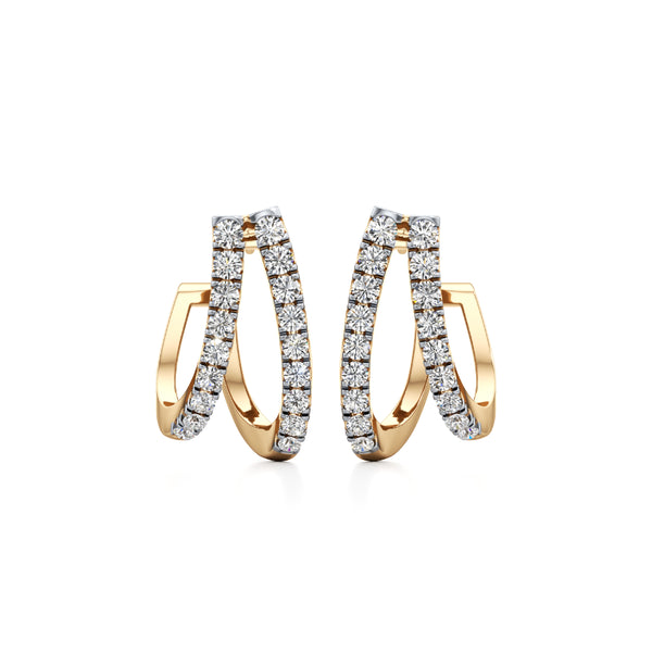 Huggie Love Diamond Earrings
