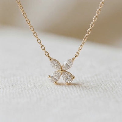 Marquise Petal Diamond Chain