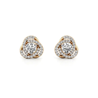 Solitaire Earrings