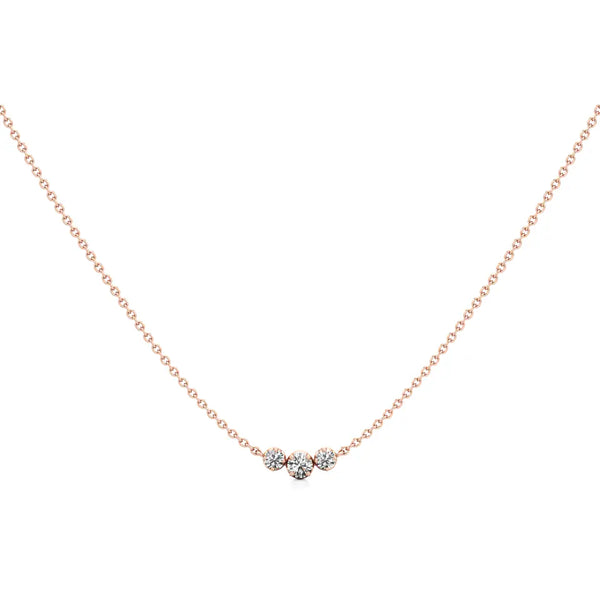Trio Sparkle Diamond Chain