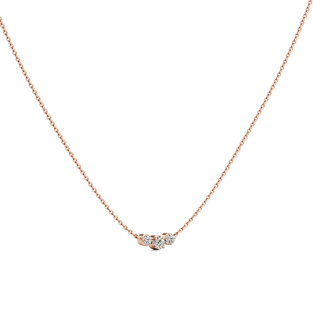 Trio Sparkle Diamond Chain