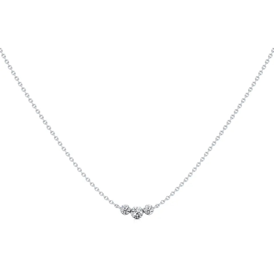 Trio Sparkle Diamond Chain