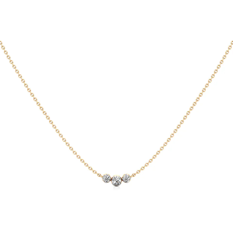 Trio Sparkle Diamond Chain