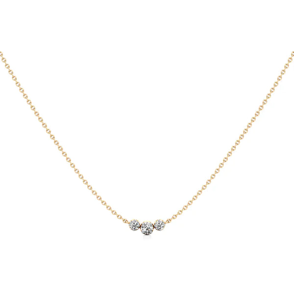 Trio Sparkle Diamond Chain