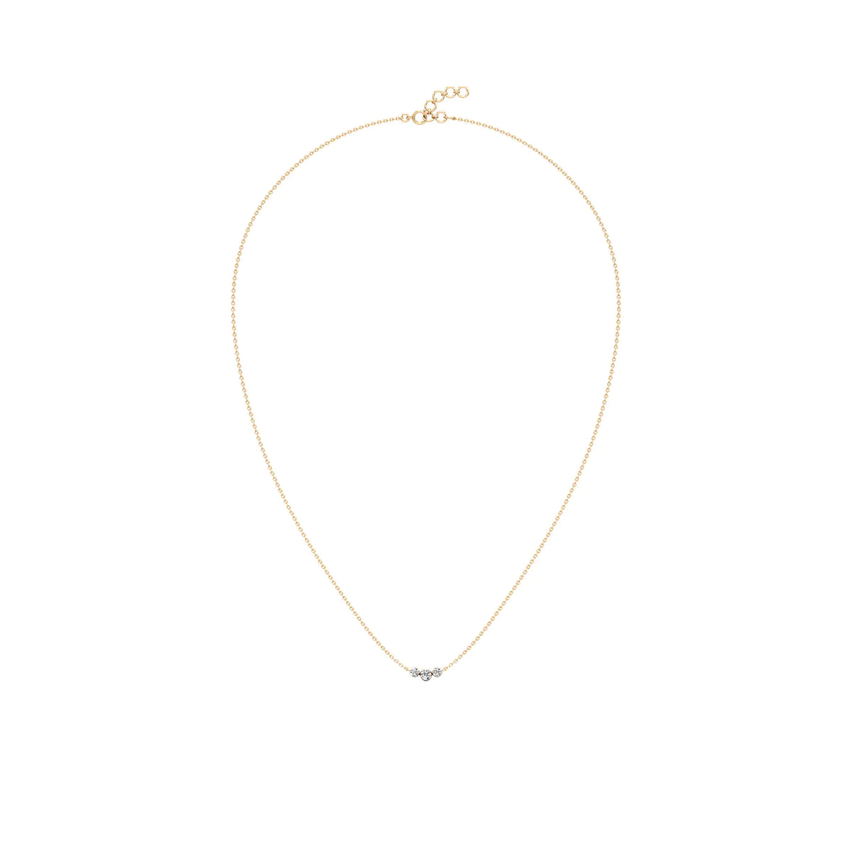 Trio Sparkle Diamond Chain