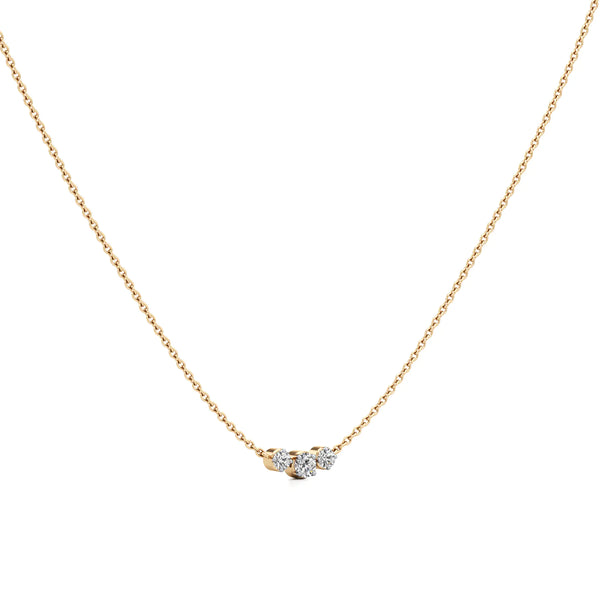 Trio Sparkle Diamond Chain