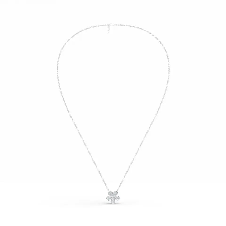 Timeless Flower Diamond Chain