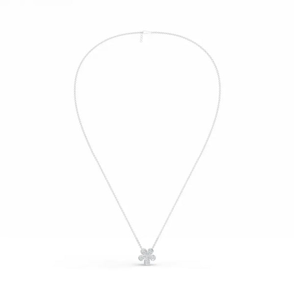 Timeless Flower Diamond Chain