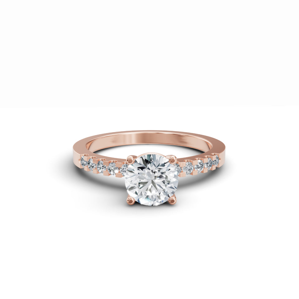 Timeless Solitaire Diamond Ring