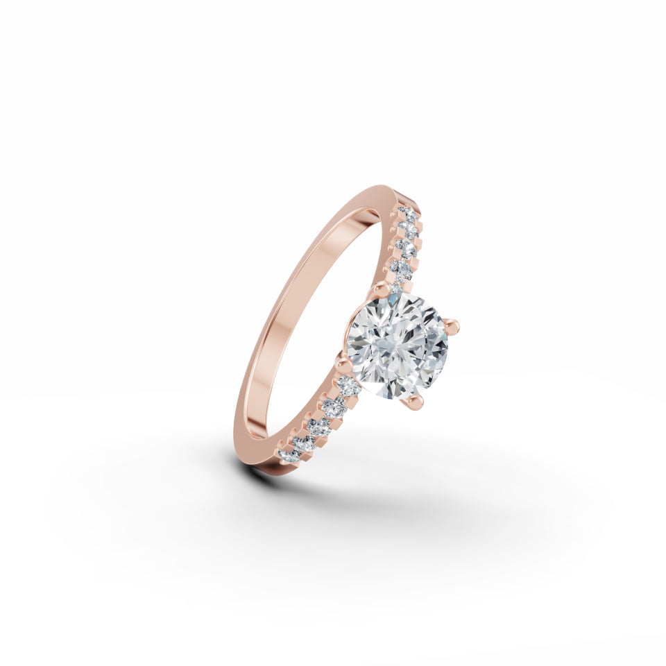 Timeless Solitaire Diamond Ring