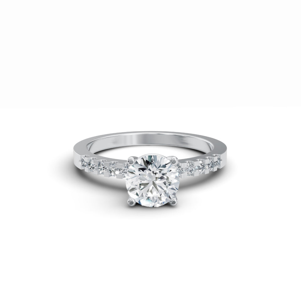 Timeless Solitaire Diamond Ring