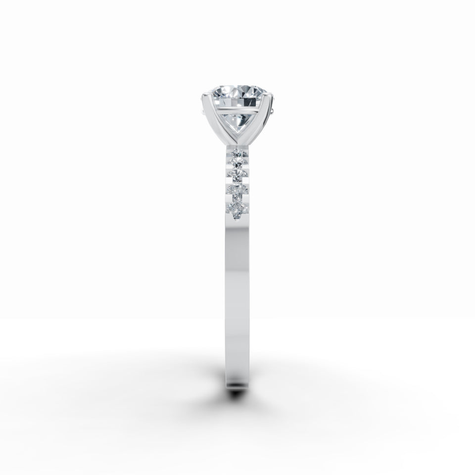 Timeless Solitaire Diamond Ring