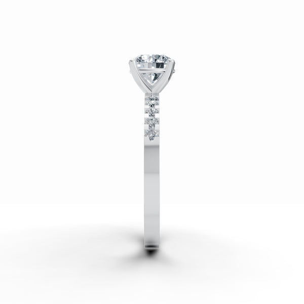 Timeless Solitaire Diamond Ring