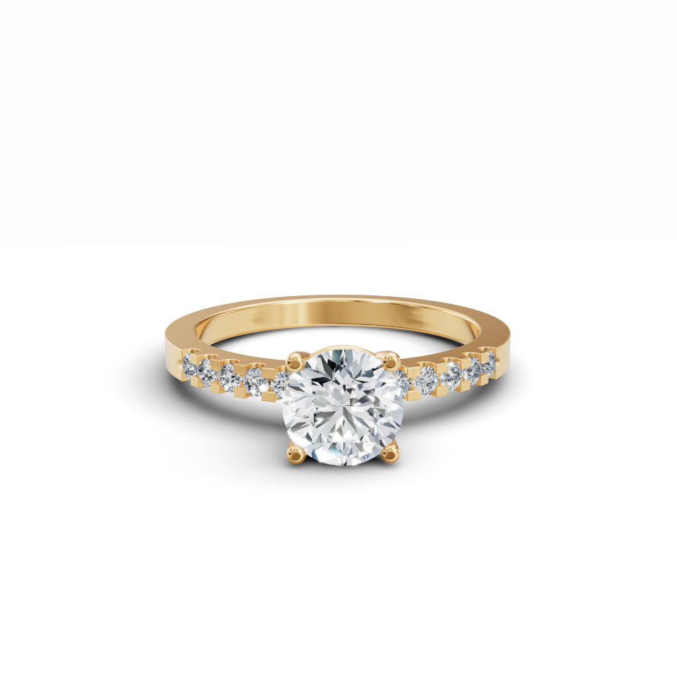 Timeless Solitaire Diamond Ring
