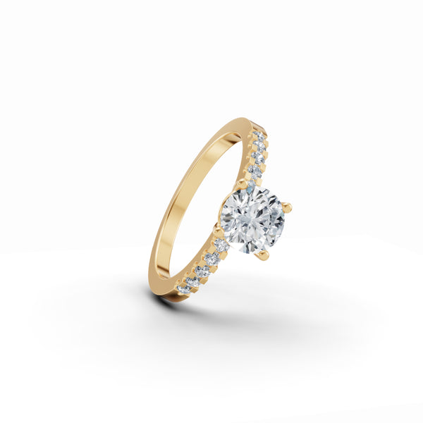 Timeless Solitaire Diamond Ring