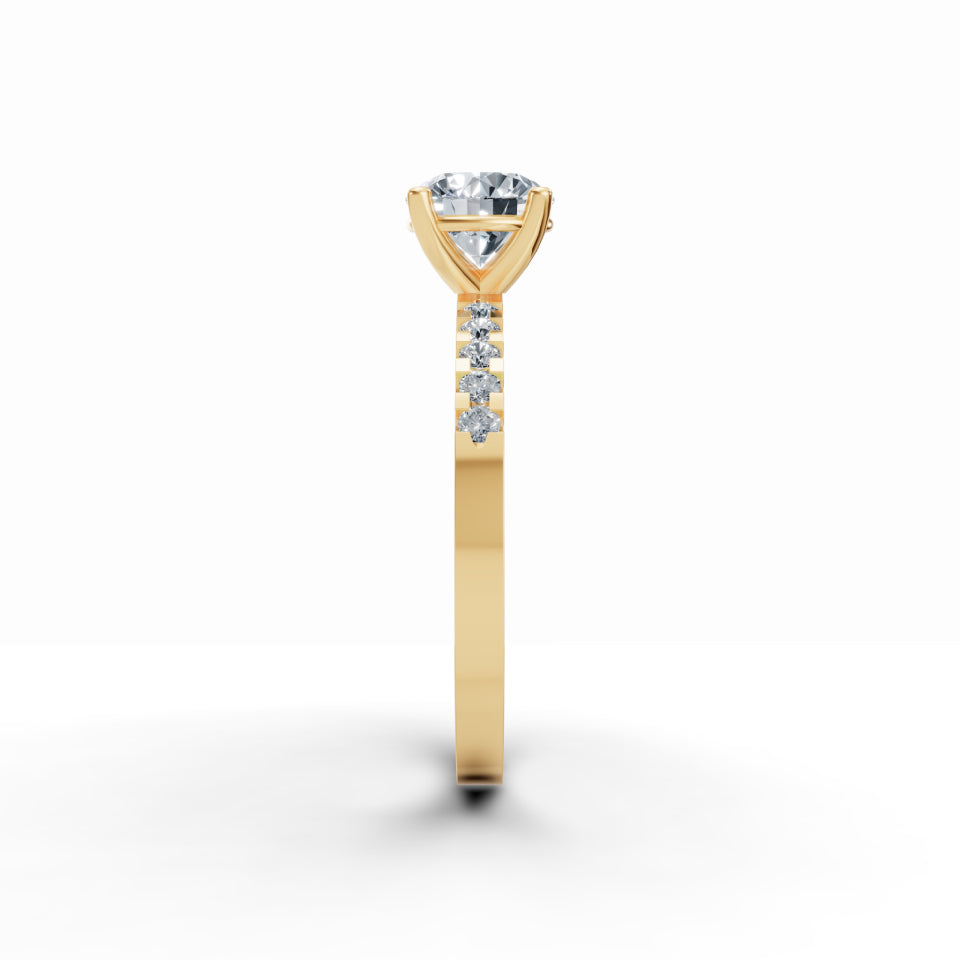 Timeless Solitaire Diamond Ring