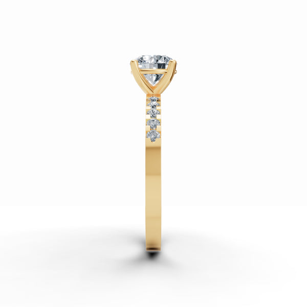 Timeless Solitaire Diamond Ring