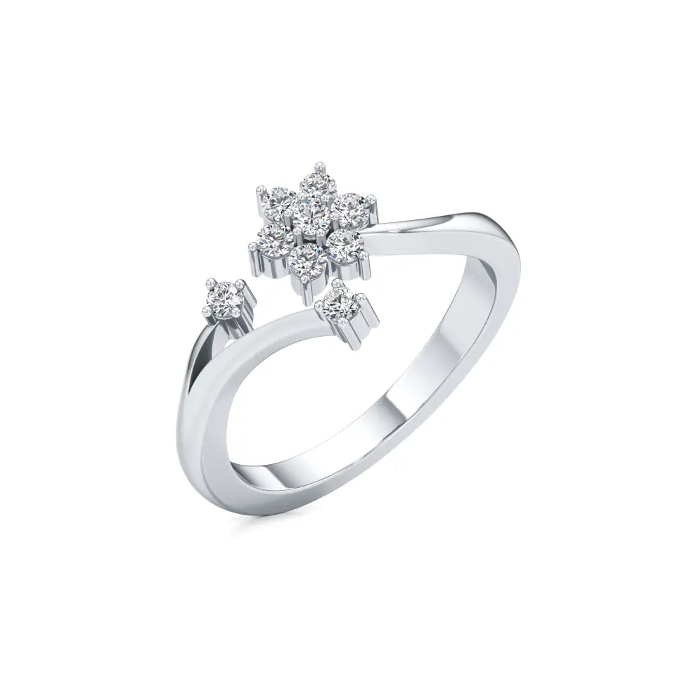 7-Stone Petal Diamond Ring