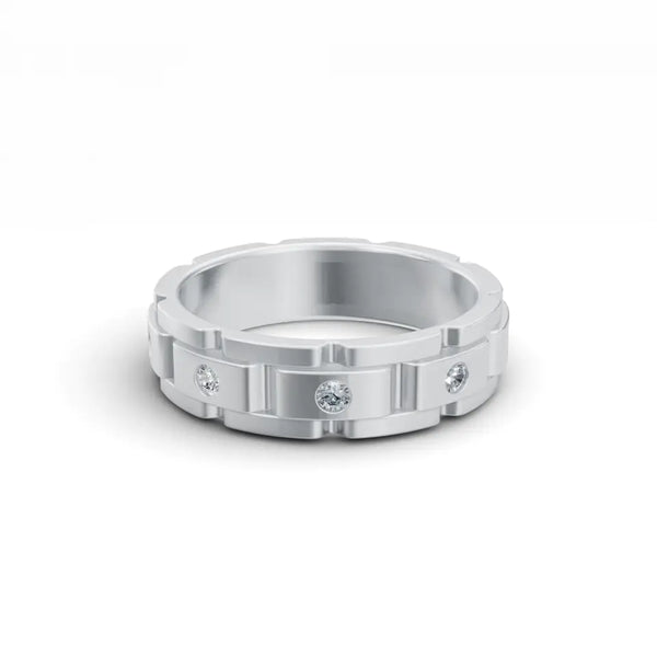 Triune Embrace Ring