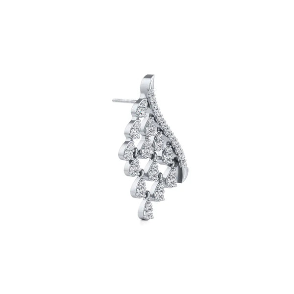 Angel Wing Diamond Earrings