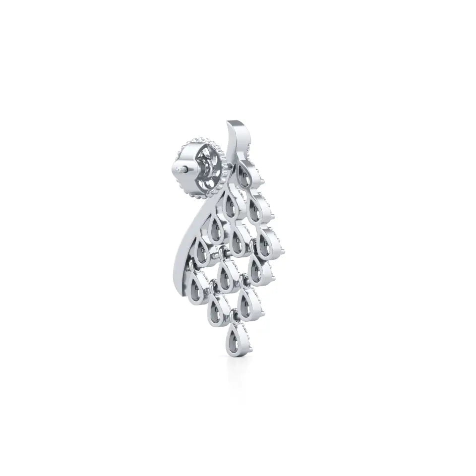 Angel Wing Diamond Earrings