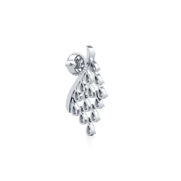 Angel Wing Diamond Earrings